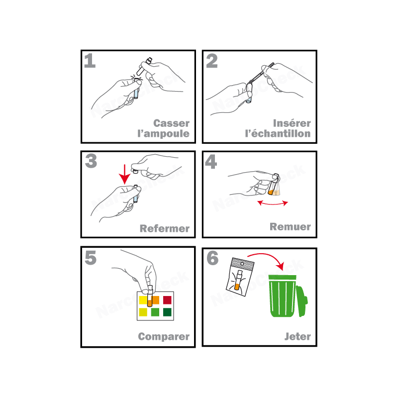 Pack testeur : 2 Sprays Kleaner + 1 test salivaire NarcoCheck 