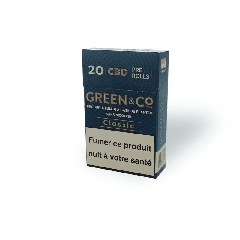 Cigarettes CBD - Classic - Green&Co - ROOTS.FR